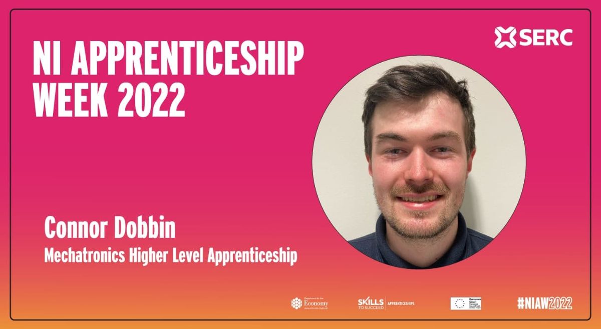 NI Apprenticeship Week 2022- Connor Dobbin- HLA Mechatronics